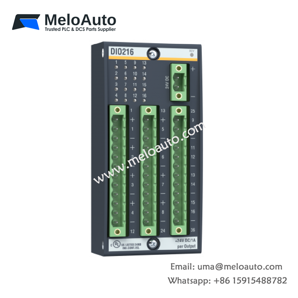 Bachmann DIO216 00010615-00 Digital Input/Output Module