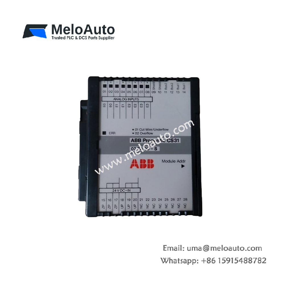 GJR5251200R0101 | ABB 07 EA 90-S Analog Input Module