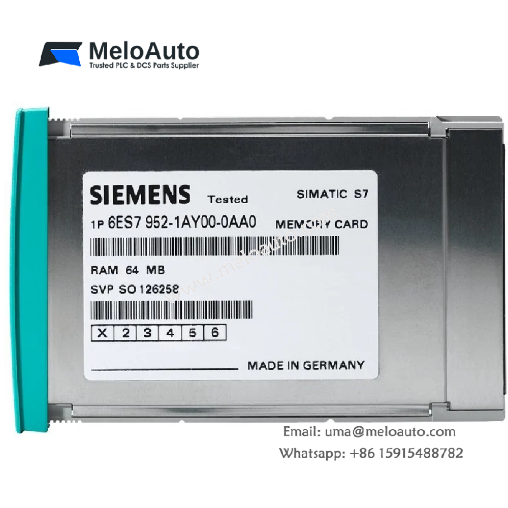Siemens 6ES7952-1AH00-0AA0 RAM Memory Card for S7-400