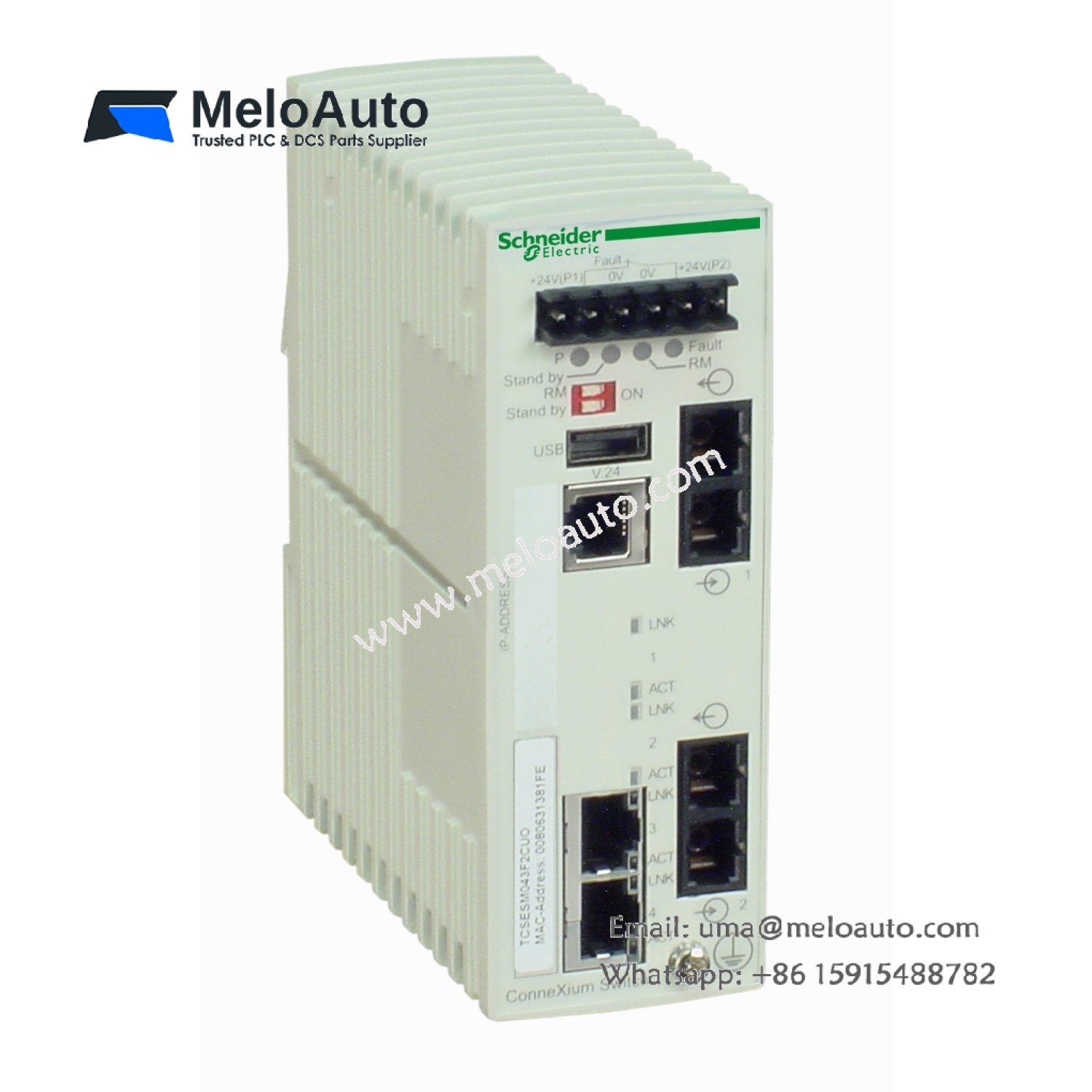 Schneider Electric TCSESM043F2CU0 | Ethernet TCP/IP Management Switch ...
