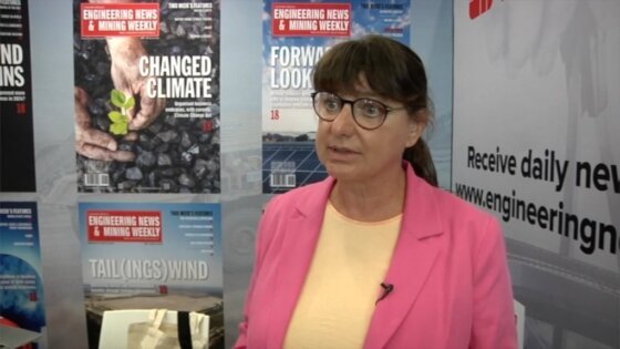 Siemens Sub-Saharan Africa CEO Sabine Dall'Omo talks to Mining Weekly at Investing in African Mining Indaba 2025.