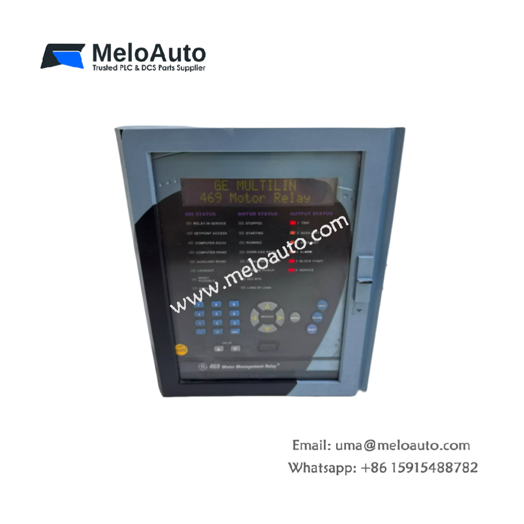 GE 469 Motor Management Relay 469-P5-HI-A20-E-H