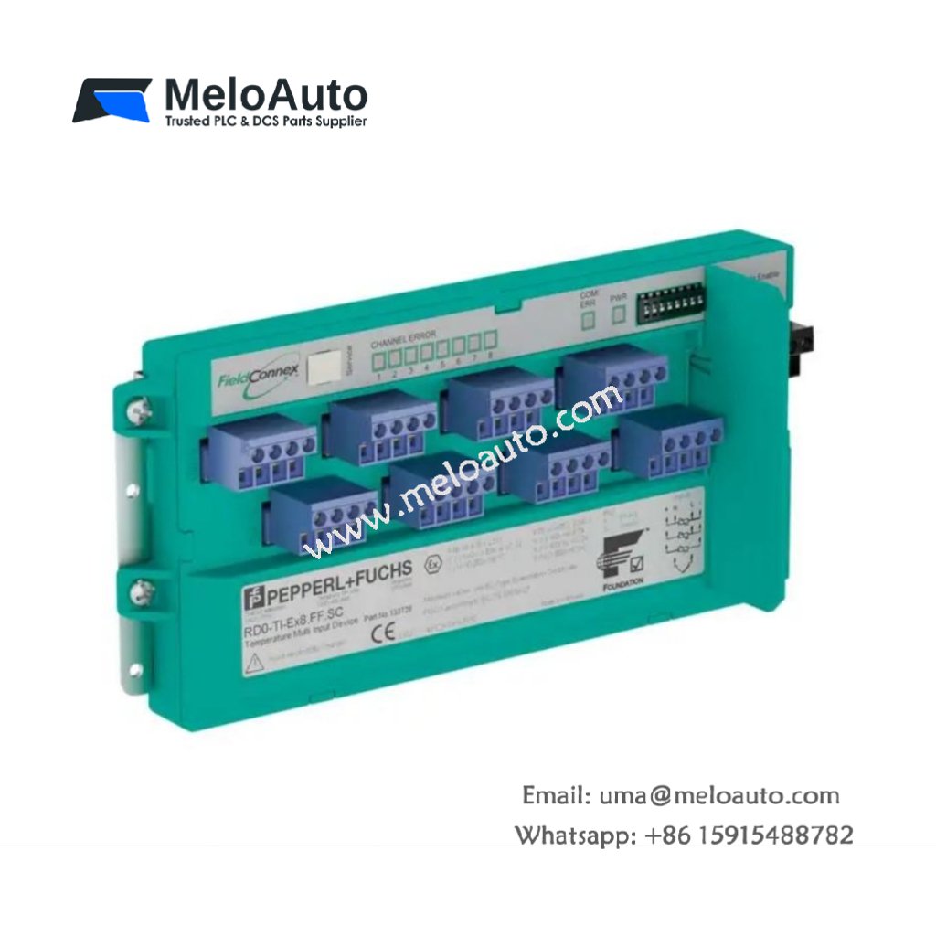 Pepperl+Fuchs RD0-TI-Ex8.FF Temperature Multi-Input Module