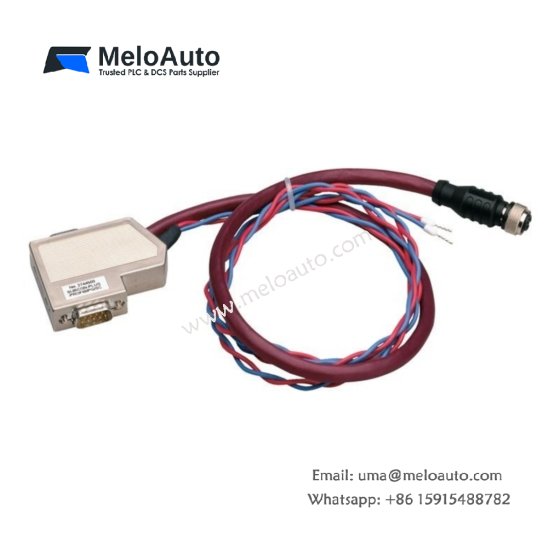 ABB PDA11-FBP.050 PROFIBUS DP Adaptor Cable Dsub9-M12, 0.50 m length, reliable PROFIBUS connection, weight 113 g.