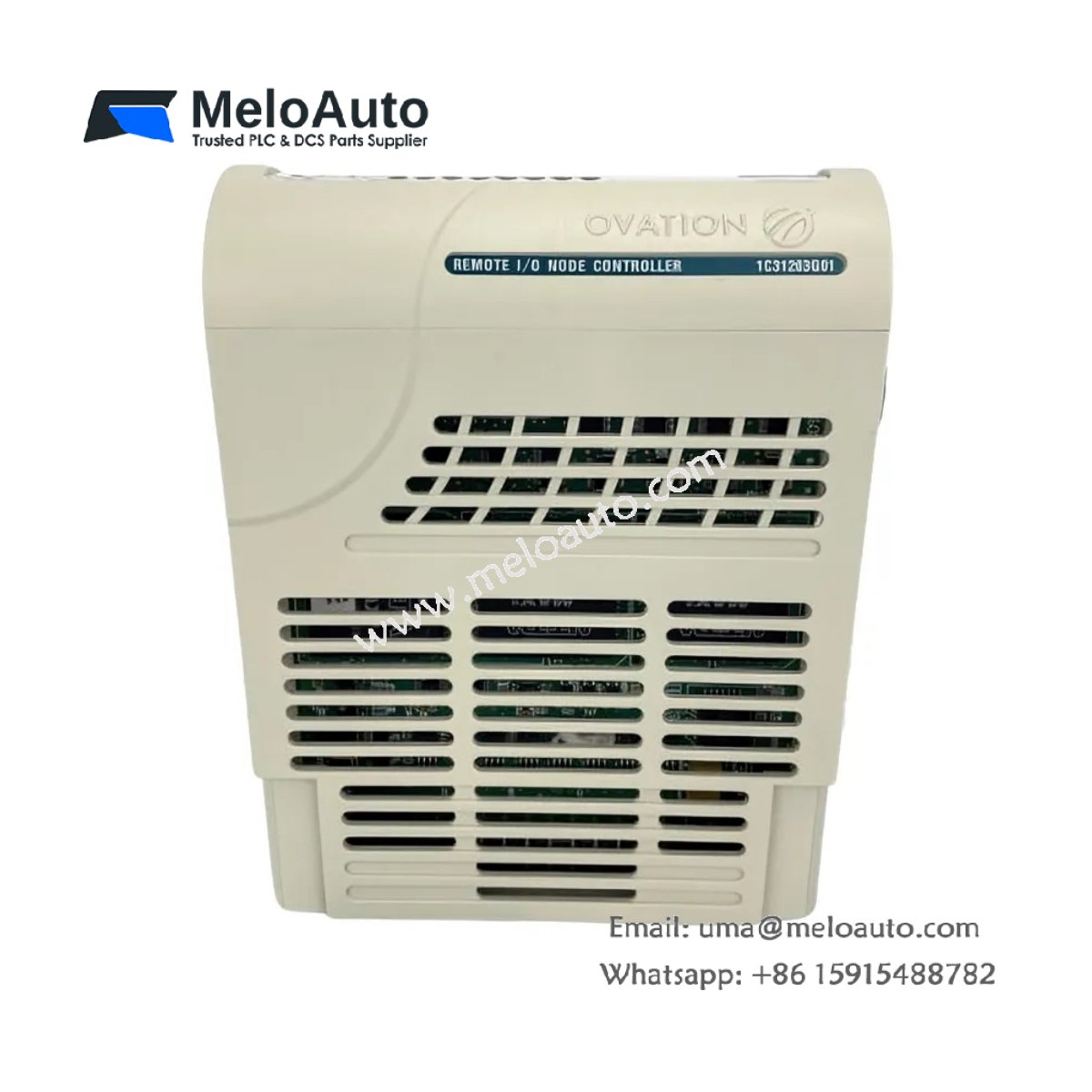 Emerson 1C31203G01 Remote I/O Node Controller | Original