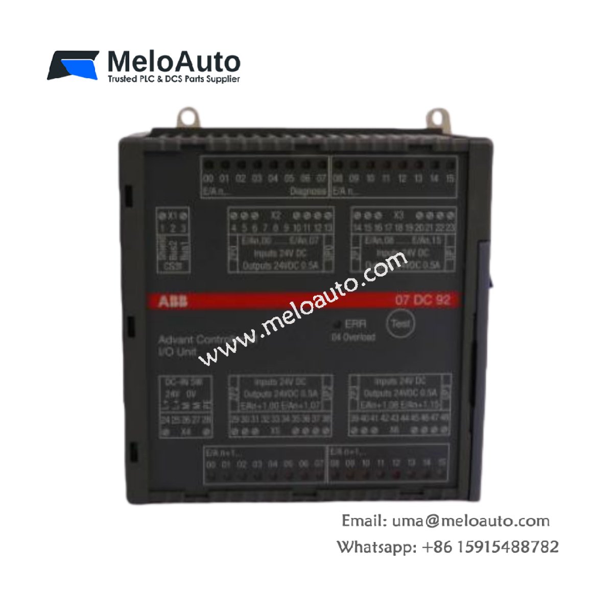 ABB 07DC92 Digital Input/Output Module