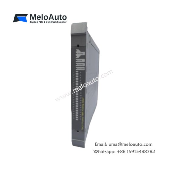 The ICS Triplex TC31202 PLC offers triplex redundancy, fault detection, error-correcting RAM, and wide communication protocol support for critical industrial applications.