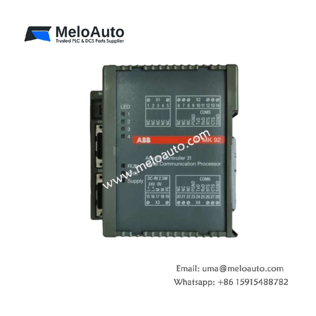 ABB 07MK92 GJR5253300R1161 Serial Communication Processor | Industrial Automation