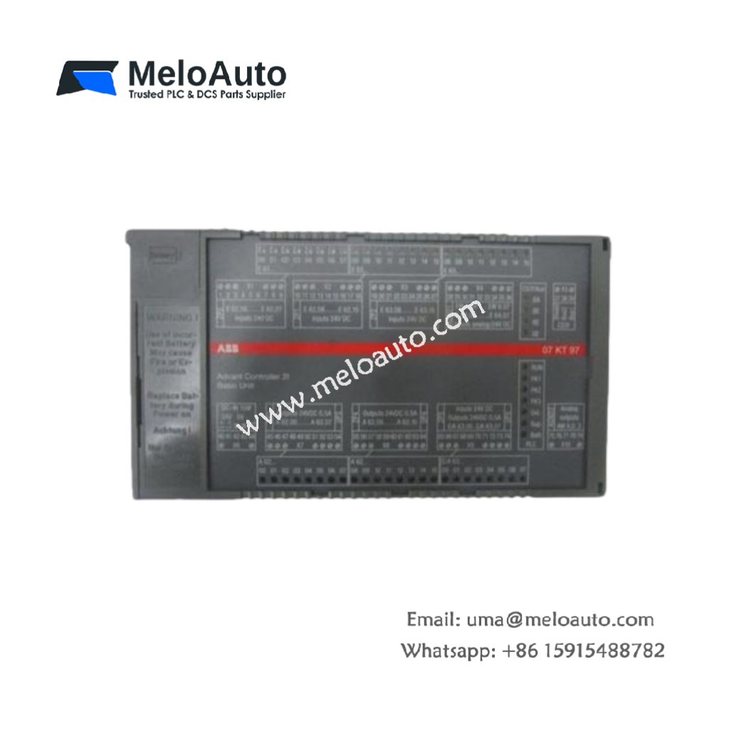 ABB 07KT97B GJR5253000R0277 Low Voltage Circuit Breaker (LVCB)