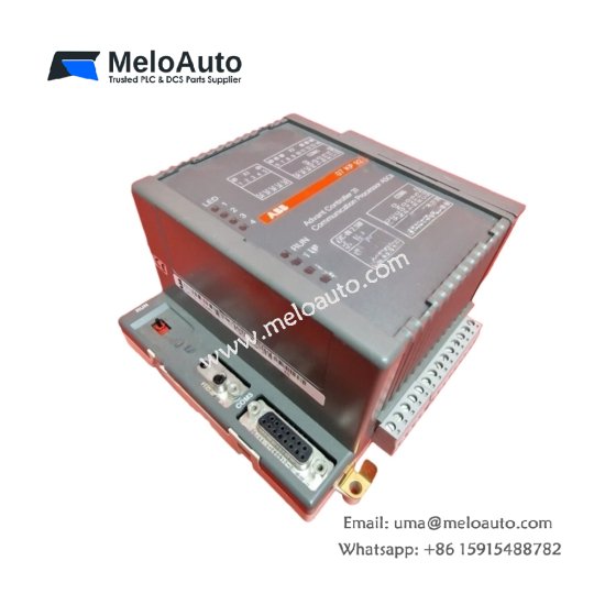 The ABB 07MK92 GATS110098R0161 processor supports RS-232, RS-422, and RS-485 communication for seamless integration in automation systems.