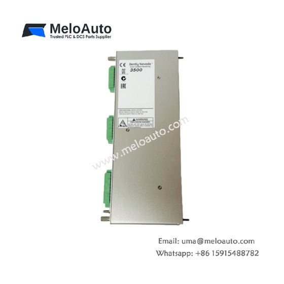 Bently Nevada 140471-02 module offers 16 input/output channels, sensor support, and internal terminations for industrial vibration and temperature monitoring.
