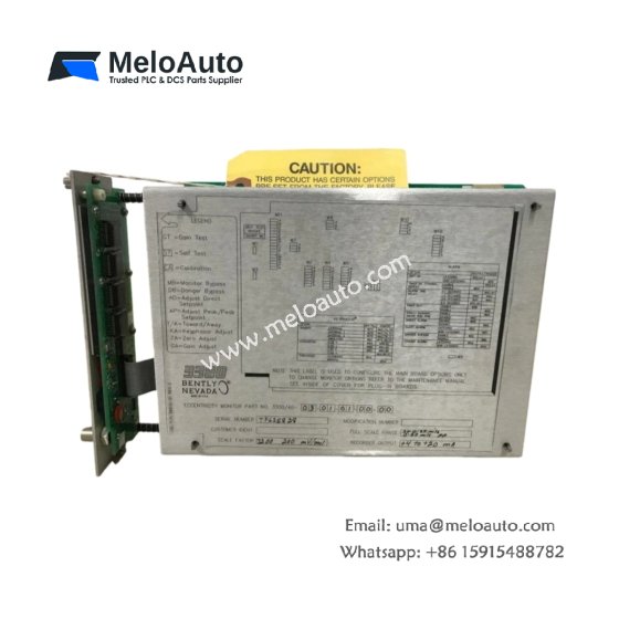 Discover the Bently Nevada 3300/40-13-01-01-00-01 eccentricity monitor for precise shaft measurement, early fault detection, and seamless system integration.