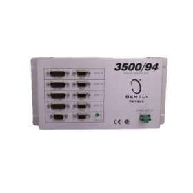 Bently Nevada 3500/94 VGA Display with touch control, wide input range, and full 3500 system data visualization.