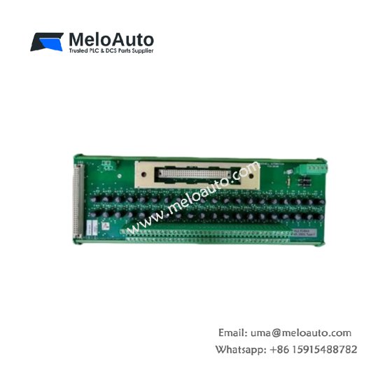 ICS Triplex T8800C 40-channel 24 V DC digital input module with TMR design, 0.7 kg weight, and 130×80×130 mm dimensions.