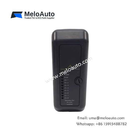 Emerson KJ3001X1-BG1 12P0557X162 provides eight isolated 24 VDC outputs with 1 ms response for reliable DeltaV control in harsh environments.