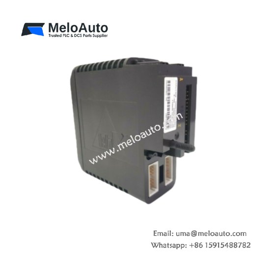 The EMERSON KJ3204X1-BK1 SE4002S1T2B6 is a 2-channel discrete output card with 3A capacity per channel, short circuit protection, and open-load detection.