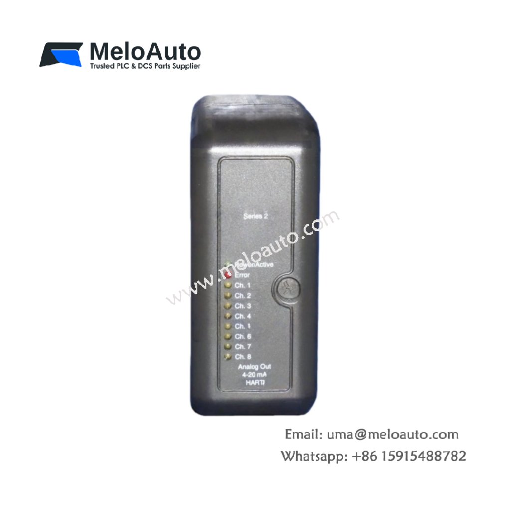 Emerson VE4005S2B2 KJ3221X1-BA1 12P2531X092 8-Channel Analog Output Module