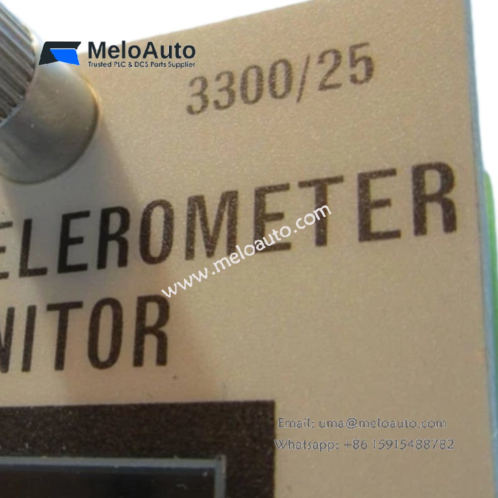 Bently Nevada 3300/25-01-03-03-00-00-03-00 Dual Accelerometer Monitor