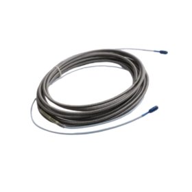 The Bently Nevada 330930-040-01-00 3300 XL Standard Extension Cable features a 4.0-meter length, stainless steel armor, and FEP jacket for industrial use. Ideal for vibration monitoring systems.
