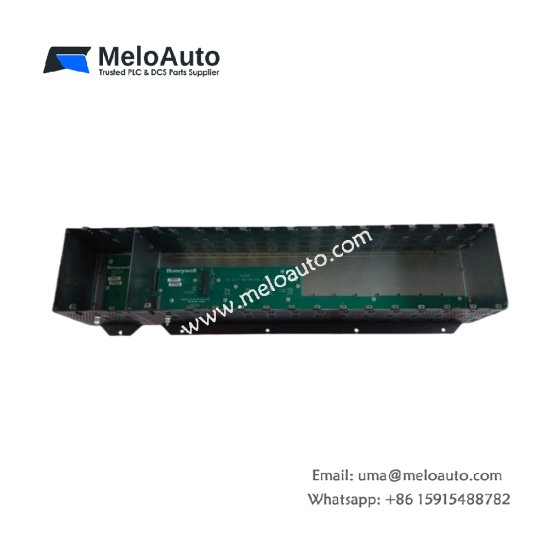 The Honeywell 900R12R-0200 is a 12-slot I/O rack with redundant power supply, offering high-speed processing and wide I/O compatibility for industrial automation systems.