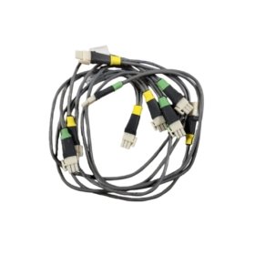 The Honeywell 51202329-402 I/O Link Cable offers reliable communication with 3-drop, 12-pitch design, M12 connectors, and a 3-meter length for industrial automation systems.