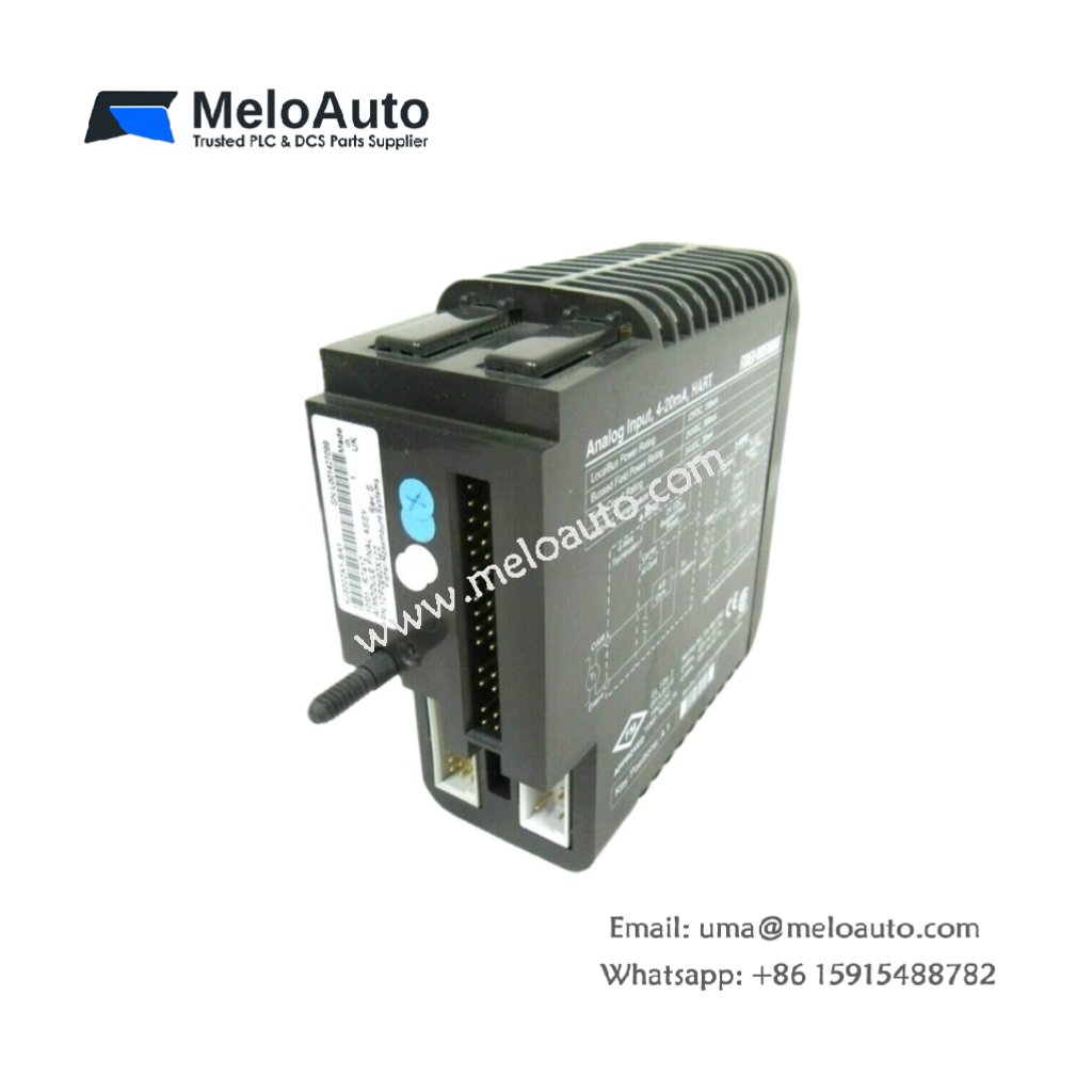 Emerson KJ3002X1-BA1 12P06801X122 8-Channel 2-Wire Analog Input HART Module