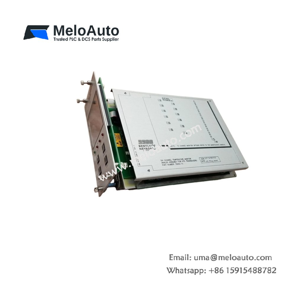 Bently Nevada 3300/35-02-02-01-00-00 Six-Channel Temperature Monitor