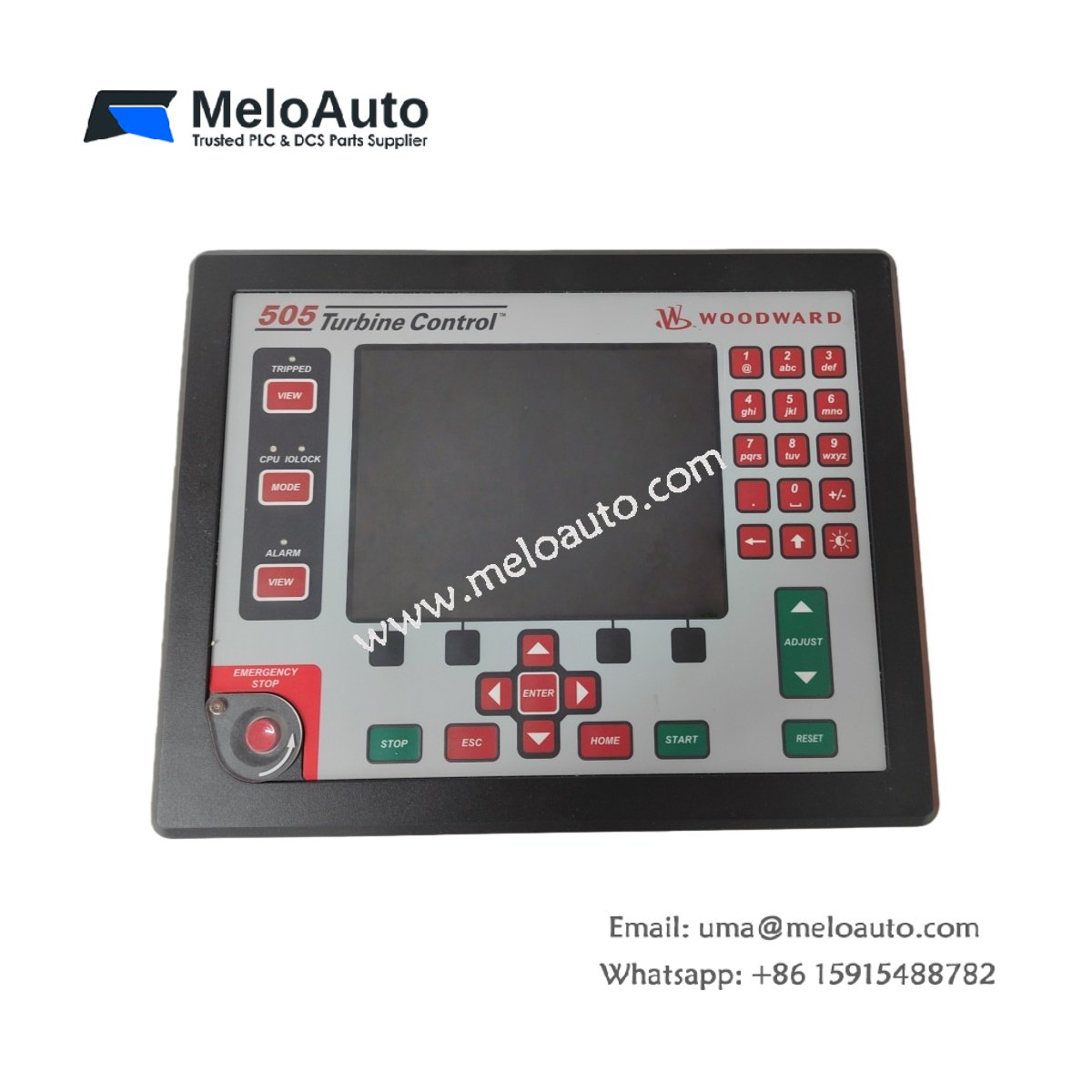 Governor Panel Woodward 8200-1302 Digital Governor Control Panel