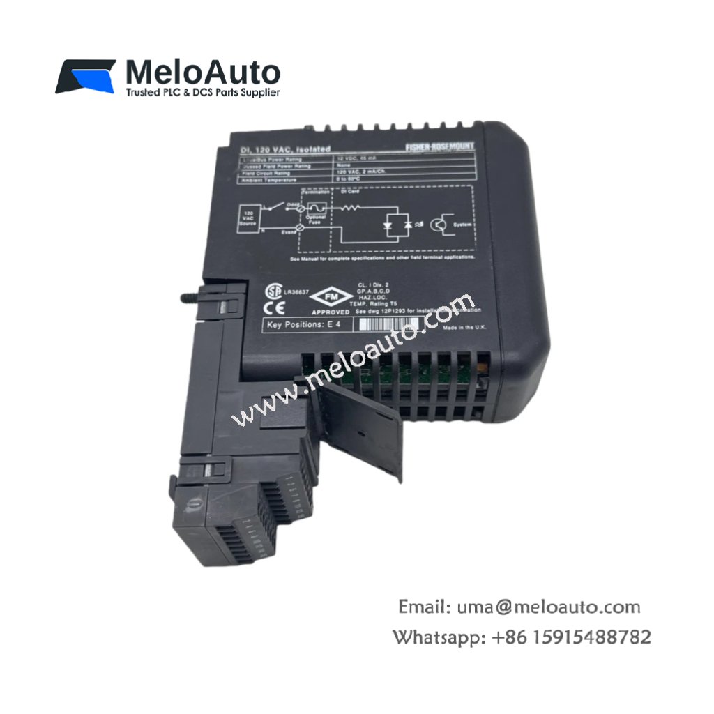 Emerson KJ3001X1-BC1 12P0551X132 VE4001S3T1B1 Discrete Input Module