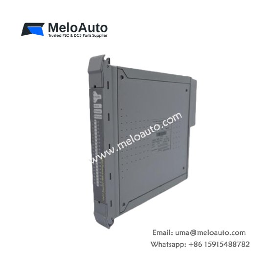 ICS Triplex TC22102, 16-channel digital input module, rugged design, programmable filters, short-circuit and overcurrent protection for industrial PLCs.