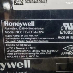 Honeywell FC-IOTA-R24 Redundant I/O Termination Assembly, Industrial Automation