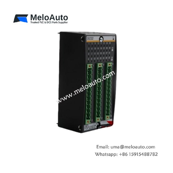 The Bachmann DI232 digital input module supports 32 inputs, offering galvanic isolation, interrupt capabilities, and high reliability for automation systems.