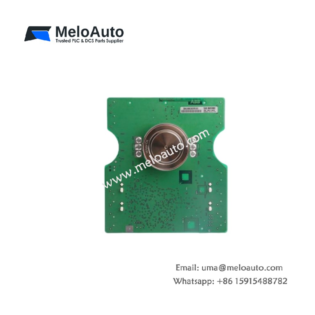 ABB 3BHL000385P0101, 5SHX0845F0001, 3BHB003387R0101, 5SXE05-0151 IGCT Module – High-Performance Power Control for Industrial Applications