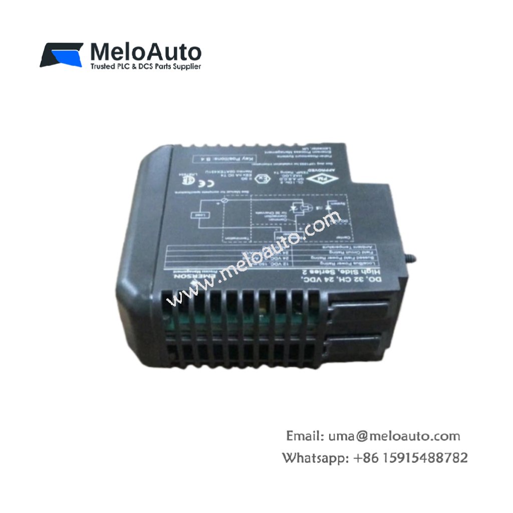 Emerson CE4002S1T2B5 KJ3204X1-BA1 12P3275X022 32-Channel Discrete Output Module