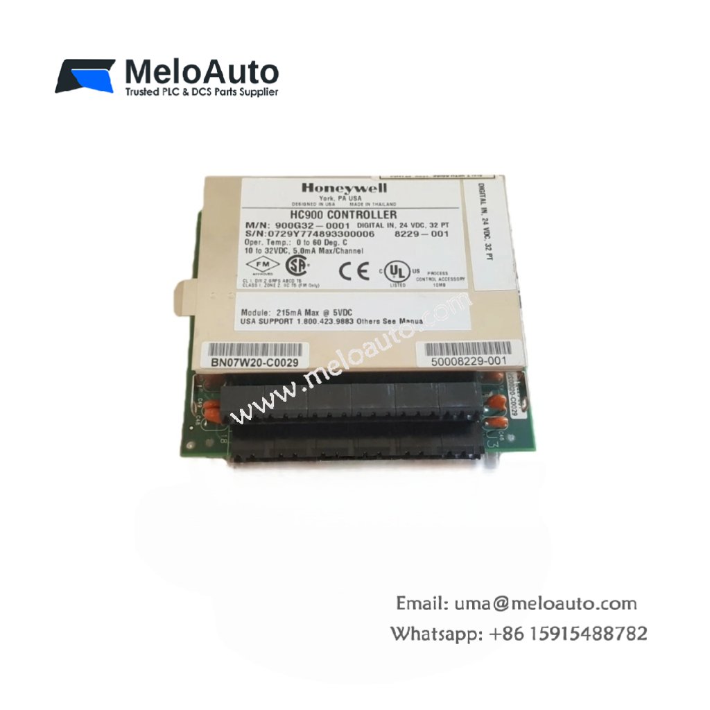 Honeywell 900G32-0001 32-Point Digital Input Module for Industrial Control Systems