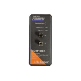 The Foxboro FCM10E is a Fieldbus Communications Module that converts 10 Mbps Ethernet signals to 2 Mbps Fieldbus signals, supporting up to 30 FBMs.
