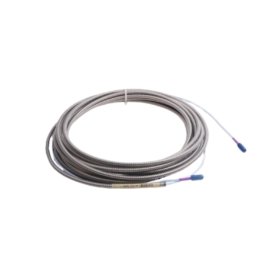 Bently Nevada 330730-080-01-00 8 m armored 3300 XL extension cable with 750 triaxial FEP insulation for high-temperature industrial applications.