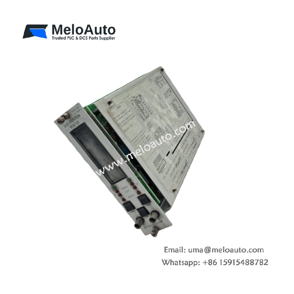 Bently Nevada 3300/16-11-01-01-00-00-00 Dual Vibration XY/GAP Monitor