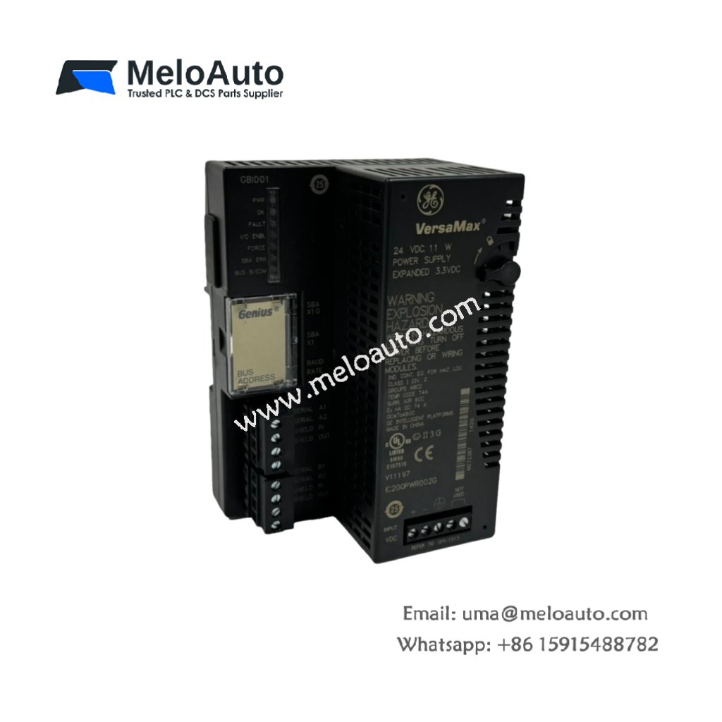 GE IC200GBI001 Genius Network Interface Unit (NIU)