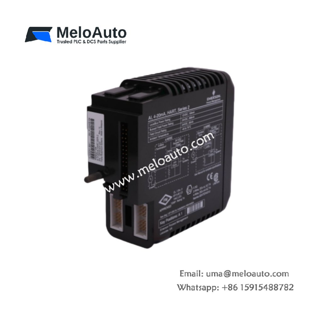 Emerson KJ3222X1-BA1 12P2532X122 Redundant Analog Output Module for DeltaV Systems