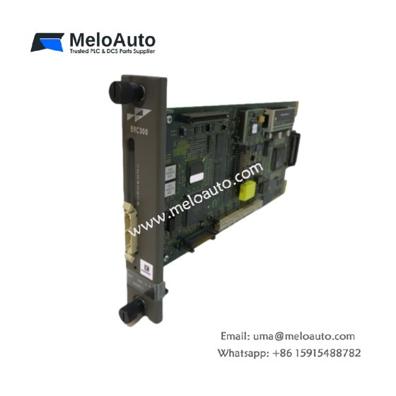 The ABB BRC300 P-HC-BRC-30000000 is a Harmony Bridge Controller for ABB Bailey DCS and Symphony Harmony systems, providing reliable communication in industrial automation.