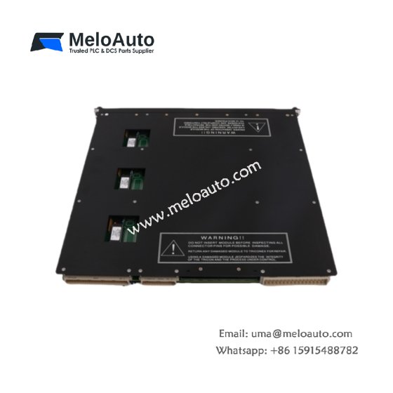 The TRICONEX 3511 Pulse Input Module provides precise frequency and RPM measurement, TMR redundancy, and reliable performance for rotating equipment in industrial systems.