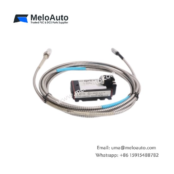 The EPRO PR6423/000-000 is a high-precision eddy current sensor for non-contact vibration and displacement measurements. Suitable for industrial environments with a wide operating range.