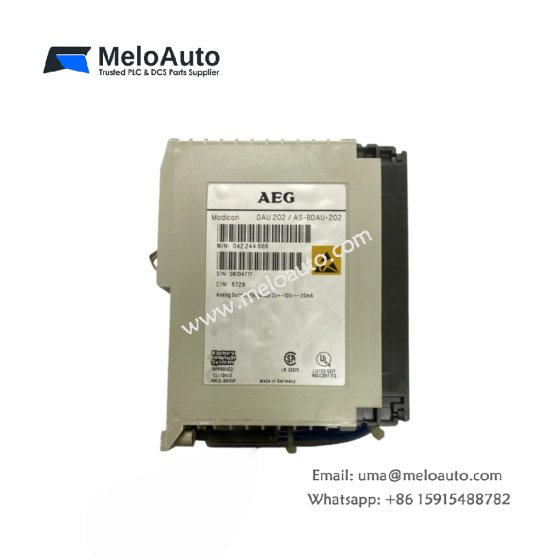 The Schneider Electric AS-BDEA-202 interface module offers INTERBUS-S communication, supporting I/O drop interfaces for Modicon Compact PLCs, ideal for industrial automation.