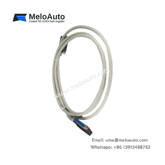 The WOODWARD 5417-175 MicroNet cable assembly is perfect for the Woodward MicroNet Plus system, offering reliable analog and discrete signal transmission in industrial applications.