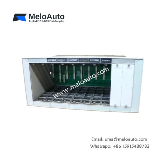 The Bently Nevada 3300/05-26-00 is an expandable mounting rack for the 3300 Monitoring System, offering 14 positions, durable construction, and easy integration.