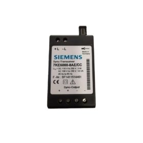 The Siemens 7KE6000-8AE/CC auxiliary power supply ensures stable power for Siemens automation devices. Ideal for industrial and building automation systems.