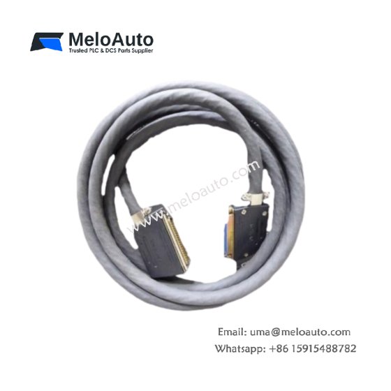 The Woodward 5417-028 cable assembly offers copper conductors, polyethylene insulation, and reliable performance at 100VAC and 15 Amps, ideal for industrial applications.