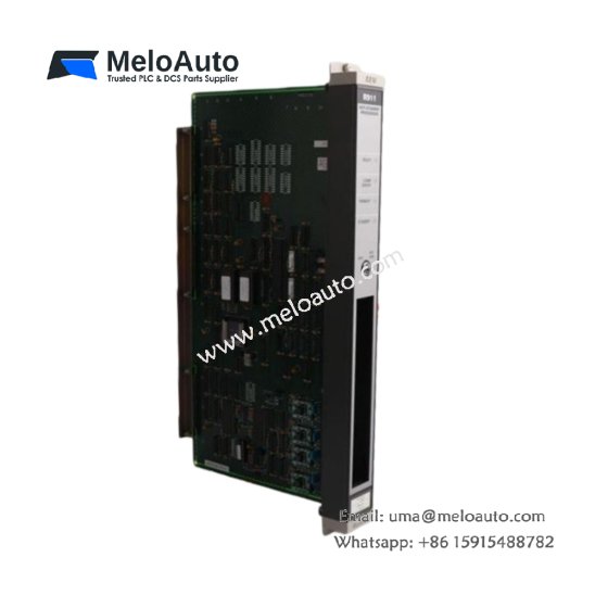 The Schneider Electric AS-J890-101 is an RIO interface module with 1.544 Mbps data rate, supporting 1024 I/O bits and adjustable hold-up time, ideal for 984 controllers.