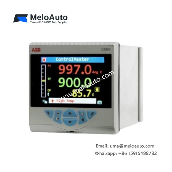 Discover the ABB CM30/000S0E0/STD universal process controller for temperature and process control applications. Features analog inputs/outputs, compact design, and reliability.